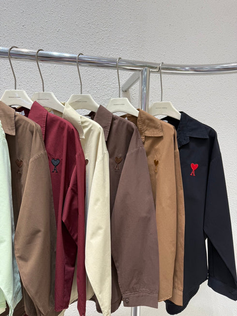 WANWAN Collar Down Formal Shirts